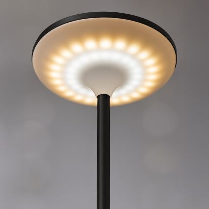 Светодиодная перезаряжаемая сенсорная настольная лампа TAVOLO LED/2,5 Вт/5 В 2400 мА·ч 3000–6000 К чёрная
