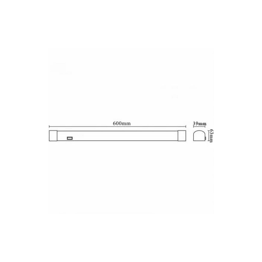 Светодиодная подсветка для зеркала в ванной комнате LED/15W/230V 4000K IP44