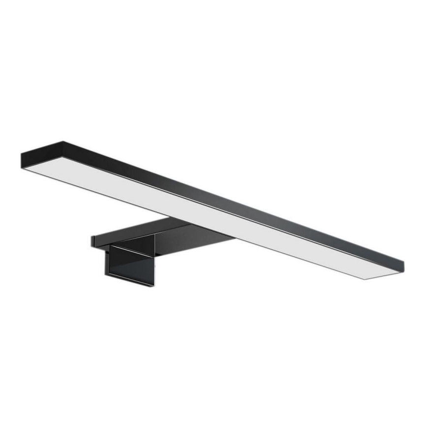 Светодиодная подсветка для зеркала в ванной комнате LED/8W/230V 4000K 50 см IP44 черный