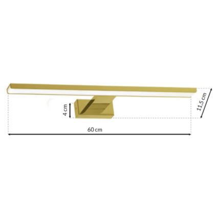 Светодиодная подсветка для зеркала в ванной комнате SHINE LED/13,8W/230V IP44