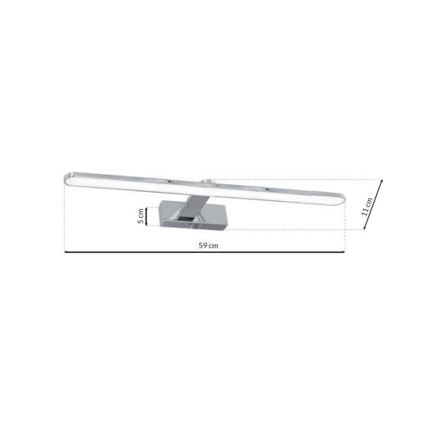 Светодиодная подсветка для зеркала в ванной комнате SPLASH LED/12W/230V IP44