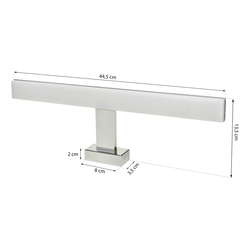 Светодиодная подсветка зеркала для ванной комнаты BAY LED/10W/230V IP44