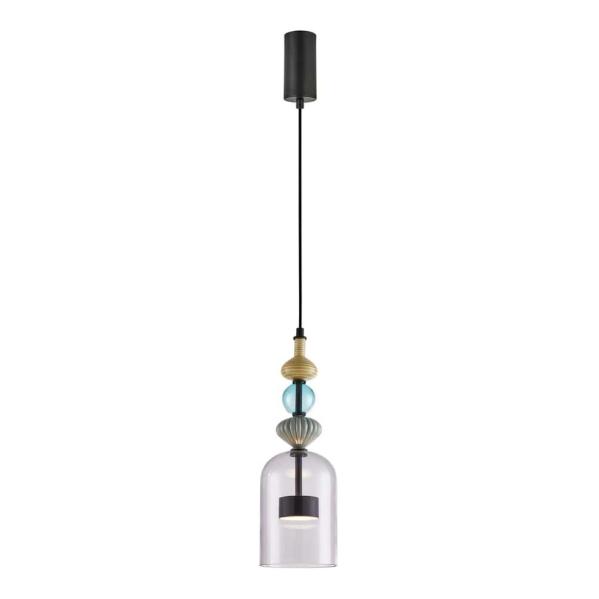 Светодиодная подвесная люстра ARTE LED/12W/230V диаметр 13 см черный