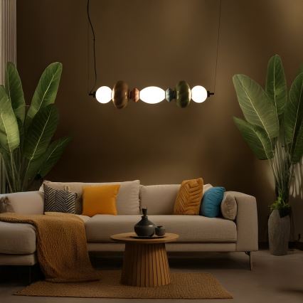 Светодиодная подвесная люстра ASCOLI LED/24W/230V красочный