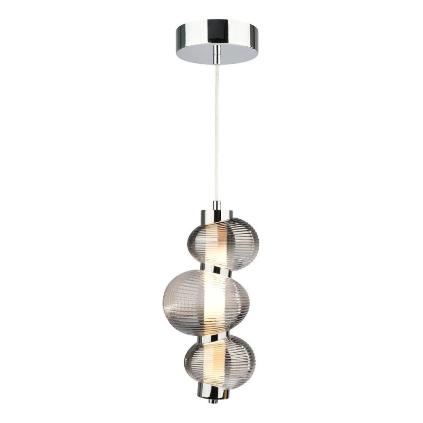 Светодиодная подвесная люстра BOLLA LED/12W/230V диаметр 16 см дымчатый