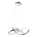 Светодиодная подвесная люстра CAPPIO LED/36W/230V блестящий хром