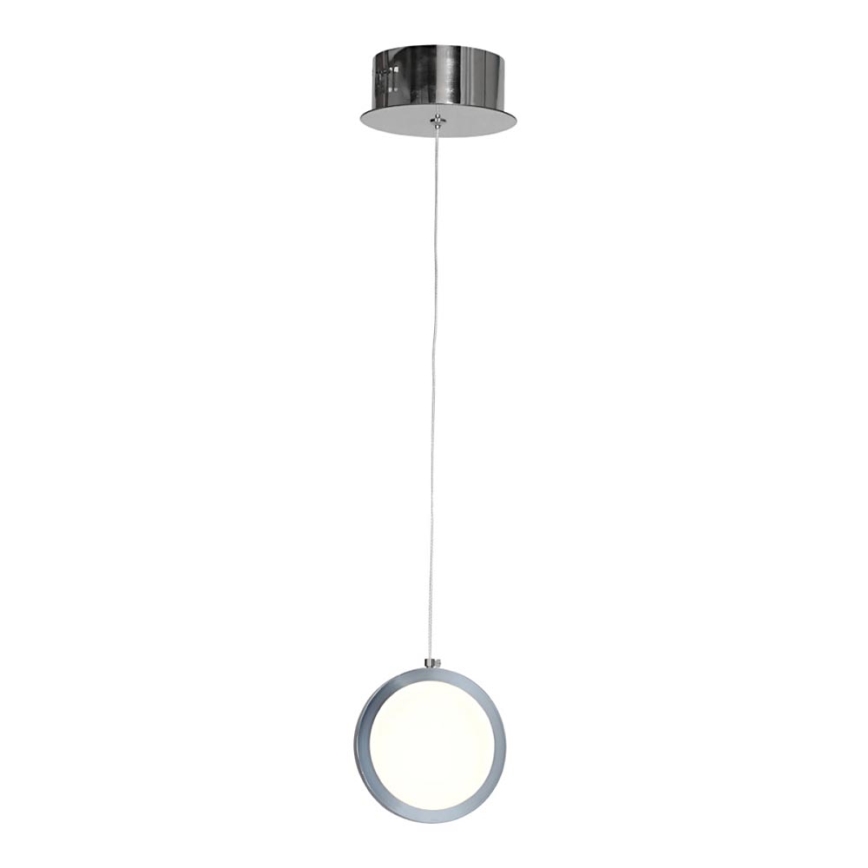 Светодиодная подвесная люстра CIRCOLO LED/7W/230V блестящий хром