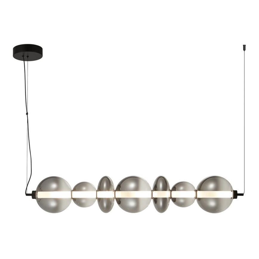 Светодиодная подвесная люстра DAPHNE LED/40W/230V серый