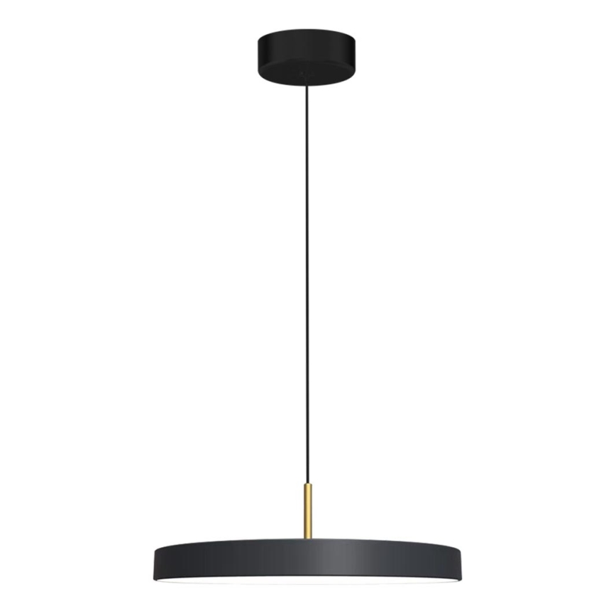 Светодиодная подвесная люстра DISC LED/38W/230V диаметр 45 см черный