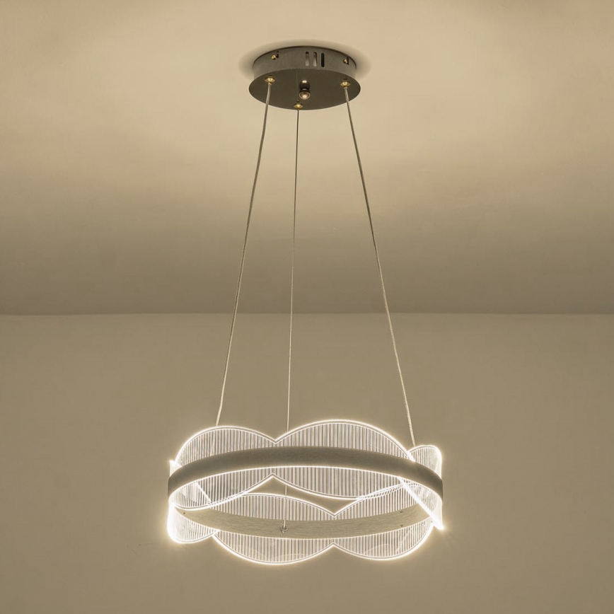 Светодиодная подвесная люстра FIRENZE LED/48W/230V 3000K диаметр 40 см