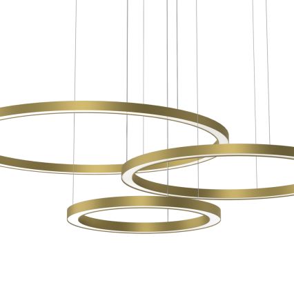 Светодиодная подвесная люстра GALAXIA LED/85W/230V золотой