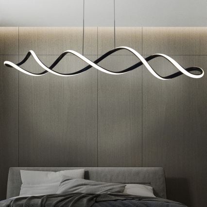 Светодиодная подвесная люстра INFINITO LED/43W/230V черный