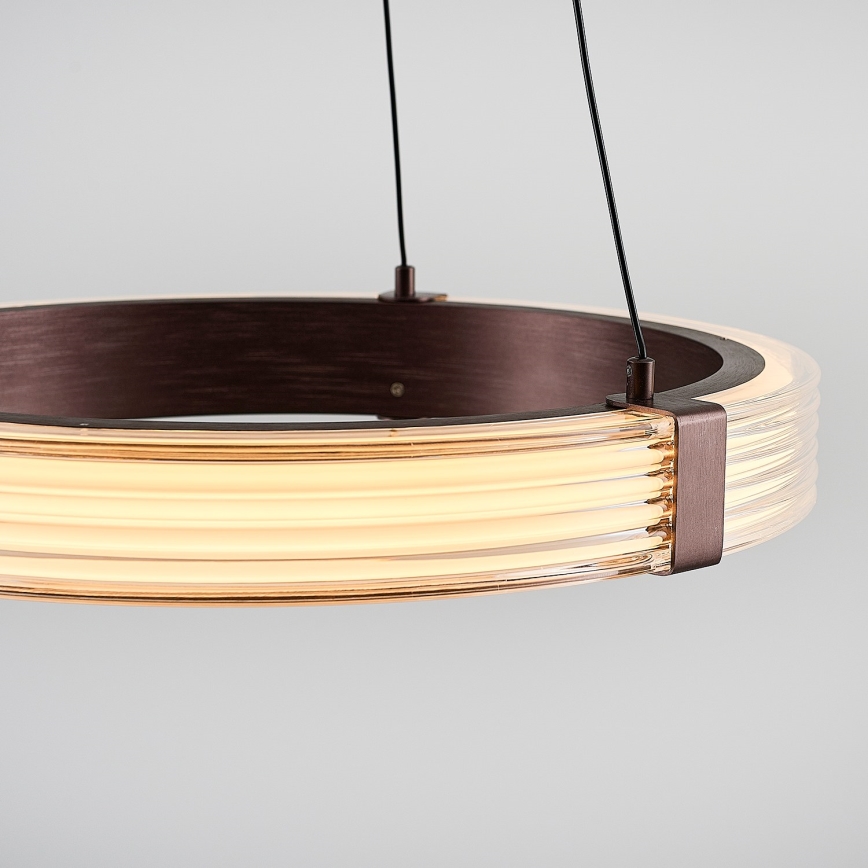 Светодиодная подвесная люстра JESI LED/2W/230V 3000K коричневая