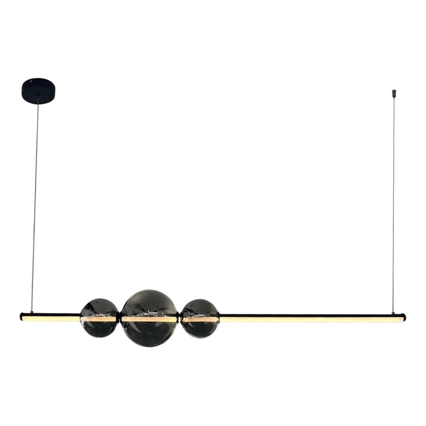 Светодиодная подвесная люстра KUGEL LED/30W/230V черный