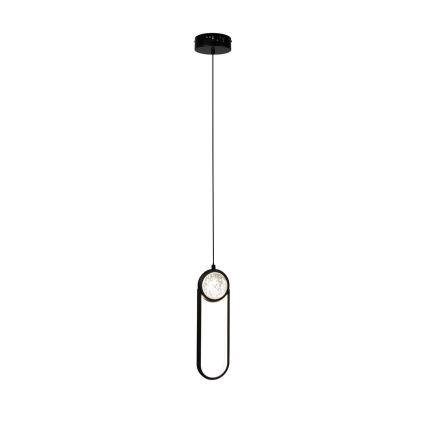 Светодиодная подвесная люстра LACRIMA LED/15W/230V 3000K черный
