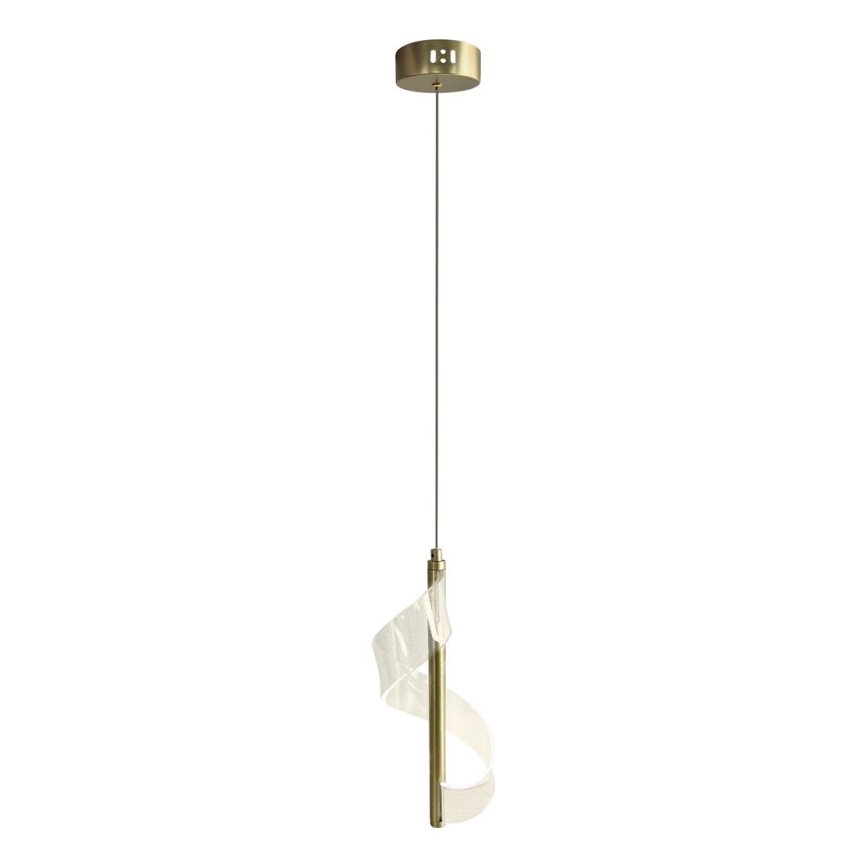 Светодиодная подвесная люстра LARGO LED/10W/230V золотистый
