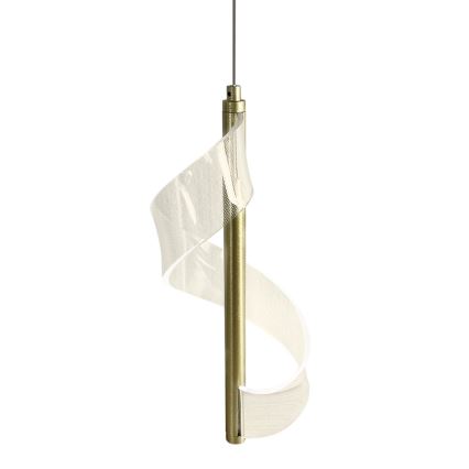 Светодиодная подвесная люстра LARGO LED/10W/230V золотистый