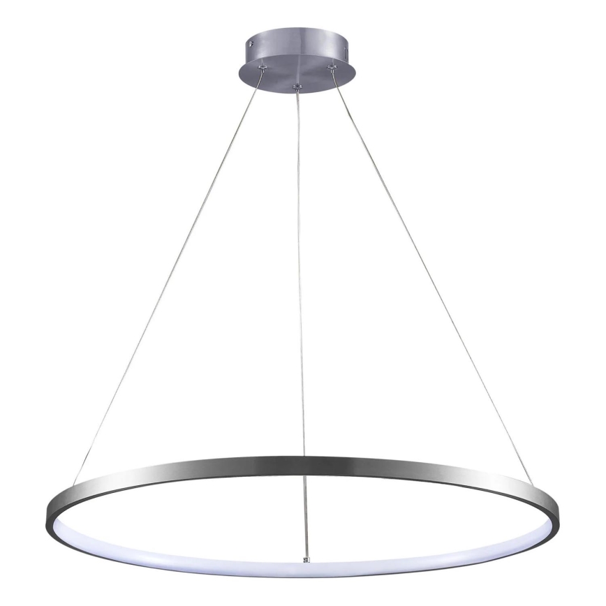 Светодиодная подвесная люстра LEA LED/20W/230V 4000K диаметр 50 см матовый хром