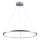 Светодиодная подвесная люстра LEA LED/20W/230V 4000K диаметр 50 см матовый хром