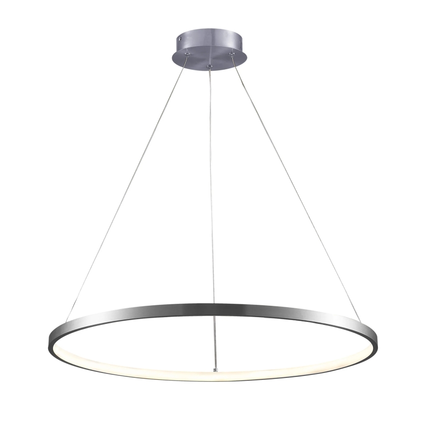 Светодиодная подвесная люстра LEA LED/20W/230V 4000K диаметр 50 см матовый хром