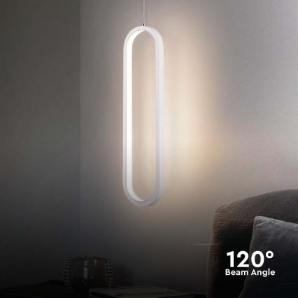 Светодиодная подвесная люстра LED/13W/230V 4000K белый