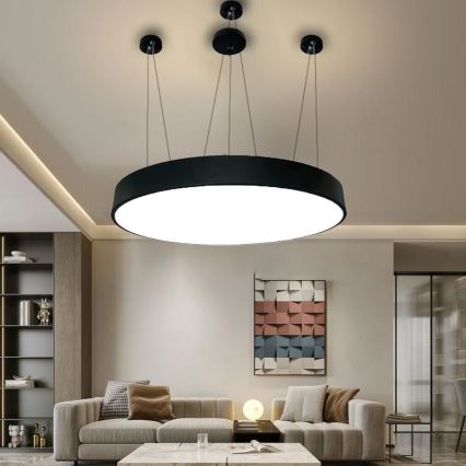 Светодиодная подвесная люстра LED/150W/230V 4000K диаметр 120 см