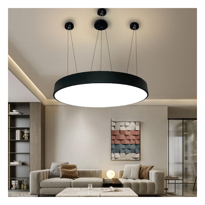 Светодиодная подвесная люстра LED/150W/230V 4000K диаметр 120 см