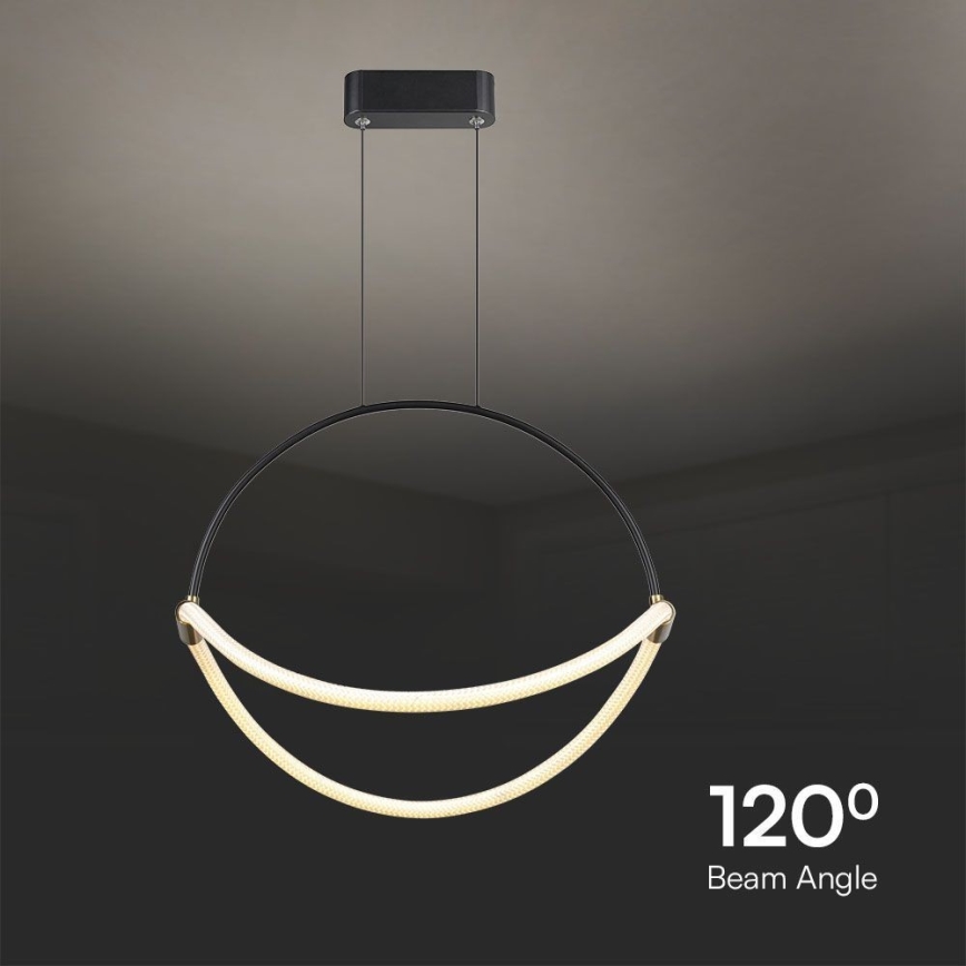 Светодиодная подвесная люстра LED/16W/230V 3000K диаметр 50 см