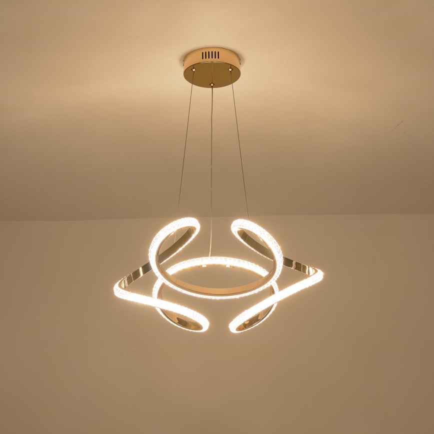 Светодиодная подвесная люстра LED/24W/230V 3000K 50x120 см