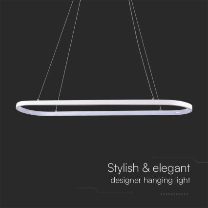 Светодиодная подвесная люстра LED/24W/230V 4000K белый