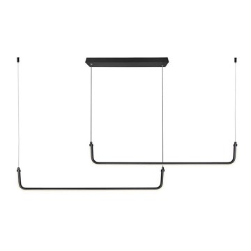 Светодиодная подвесная люстра LED/24W/230V 4000K черный