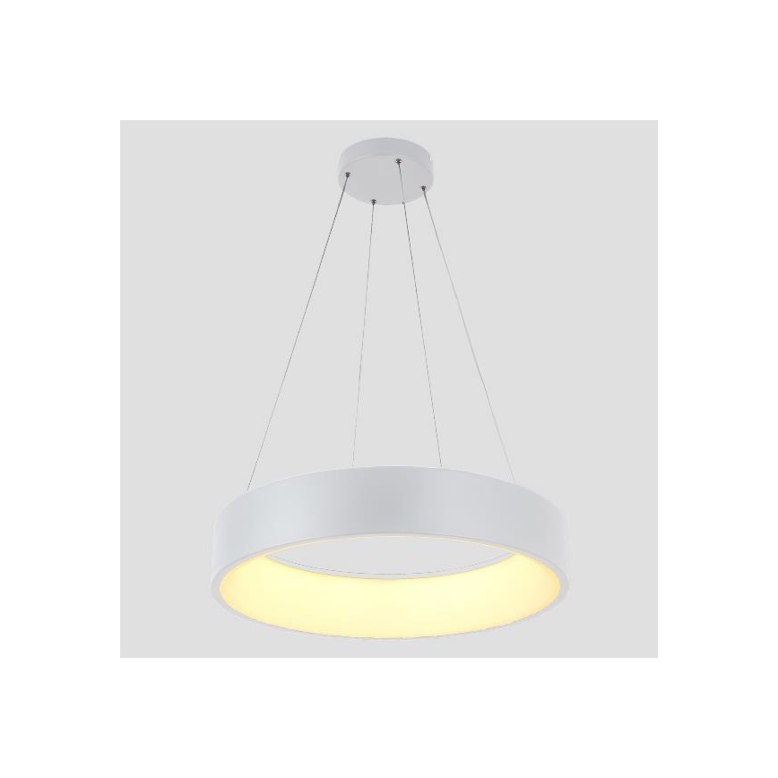 Светодиодная подвесная люстра LED/30W/230V 4000K диаметр 45 см белый
