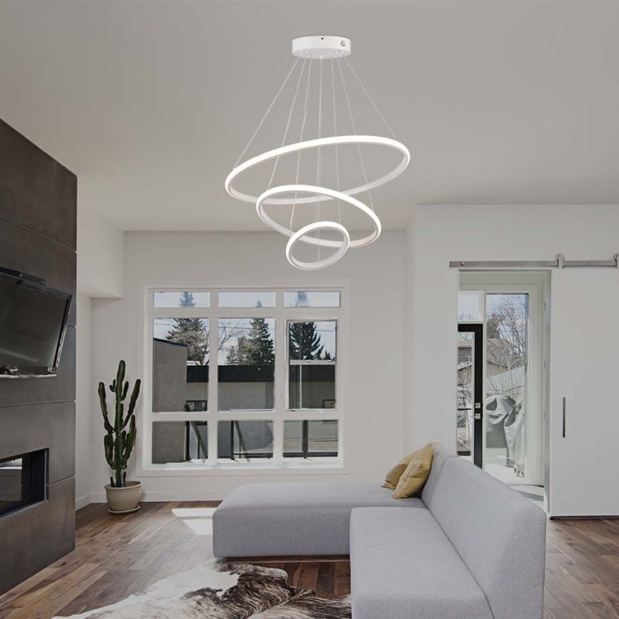 Светодиодная подвесная люстра LED/32W/230V 3000K белый