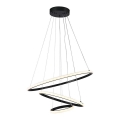 Светодиодная подвесная люстра LED/32W/230V 3000K черный