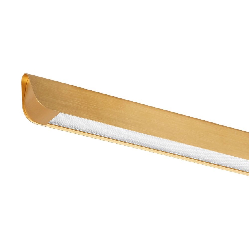 Светодиодная подвесная люстра LED/36W/230V 3000/4000/6400K золотистый