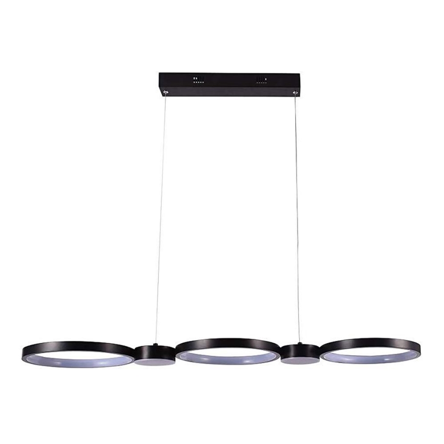 Светодиодная подвесная люстра LED/38W/230V 3000K черный