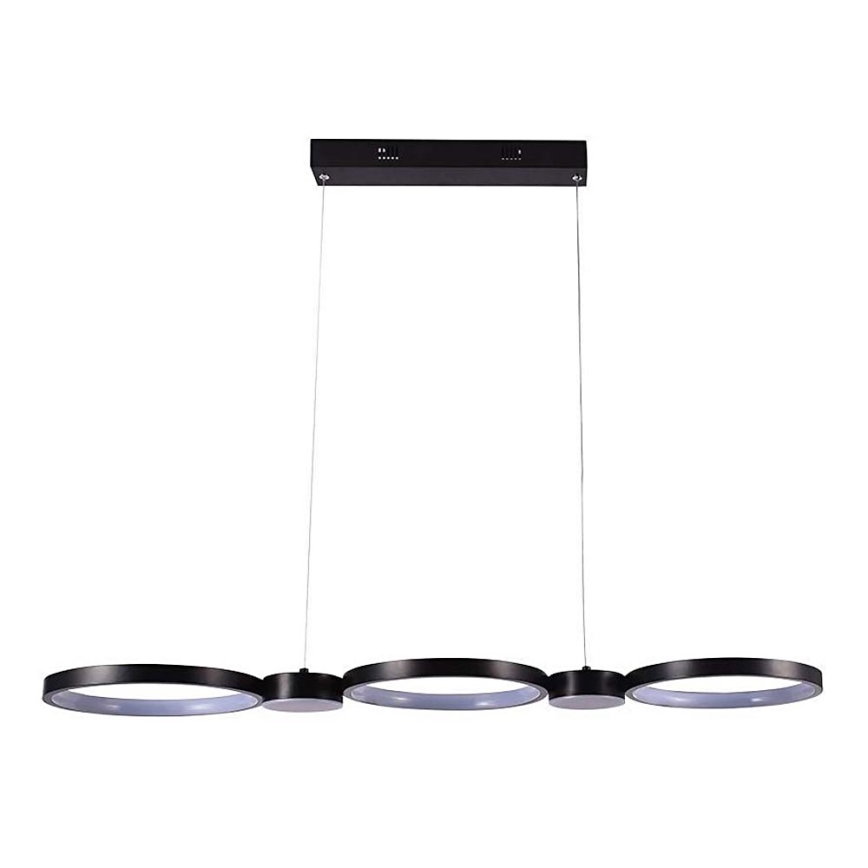 Светодиодная подвесная люстра LED/38W/230V 4000K черный