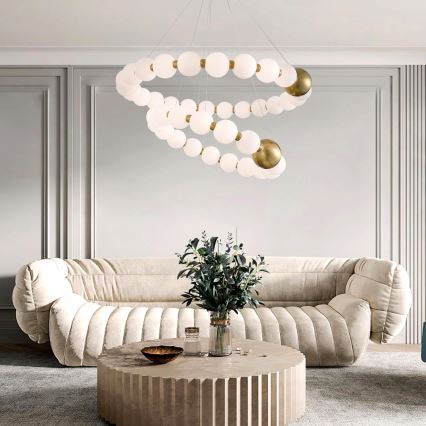 Светодиодная подвесная люстра LED/40W/230V 3000K