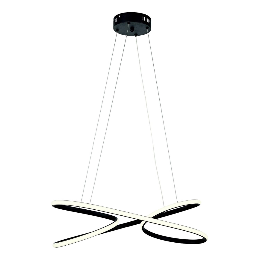 Светодиодная подвесная люстра LED/40W/230V 4000K черный