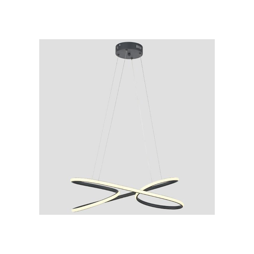 Светодиодная подвесная люстра LED/40W/230V 4000K черный