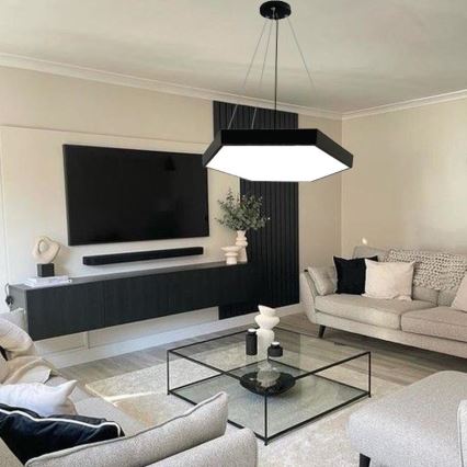 Светодиодная подвесная люстра LED/40W/230V 4000K диаметр 60 см