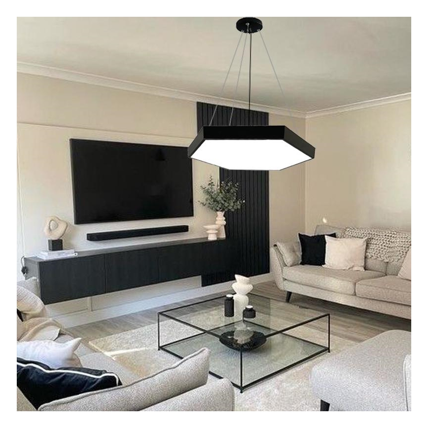 Светодиодная подвесная люстра LED/40W/230V 4000K диаметр 60 см