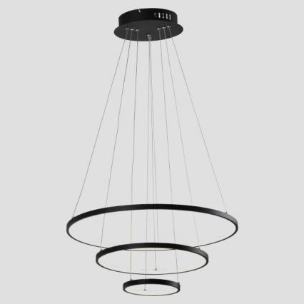 Светодиодная подвесная люстра LED/42W/230V 3000K черный