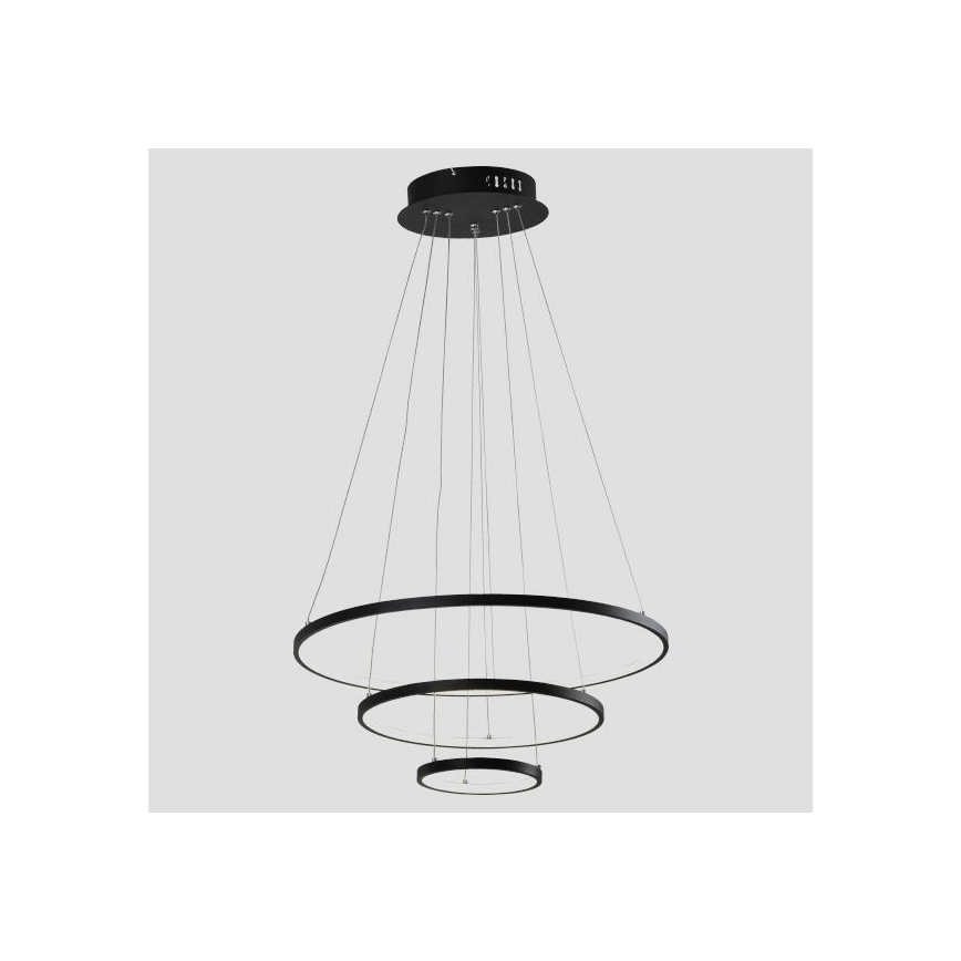 Светодиодная подвесная люстра LED/42W/230V 3000K черный