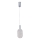 Светодиодная подвесная люстра LED/6,3W/230V 3000K блестящий хром диаметр 20 см