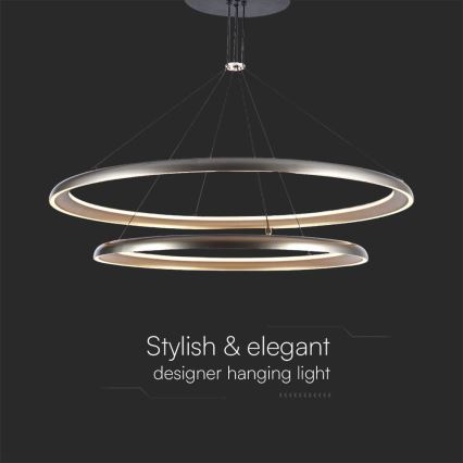 Светодиодная подвесная люстра LED/65W/230V 3000K