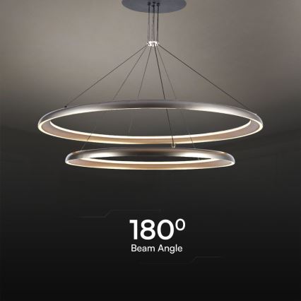 Светодиодная подвесная люстра LED/65W/230V 3000K