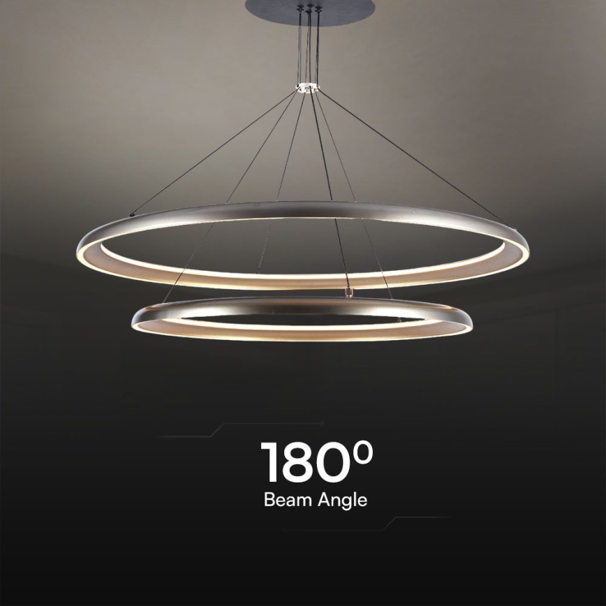 Светодиодная подвесная люстра LED/65W/230V 3000K
