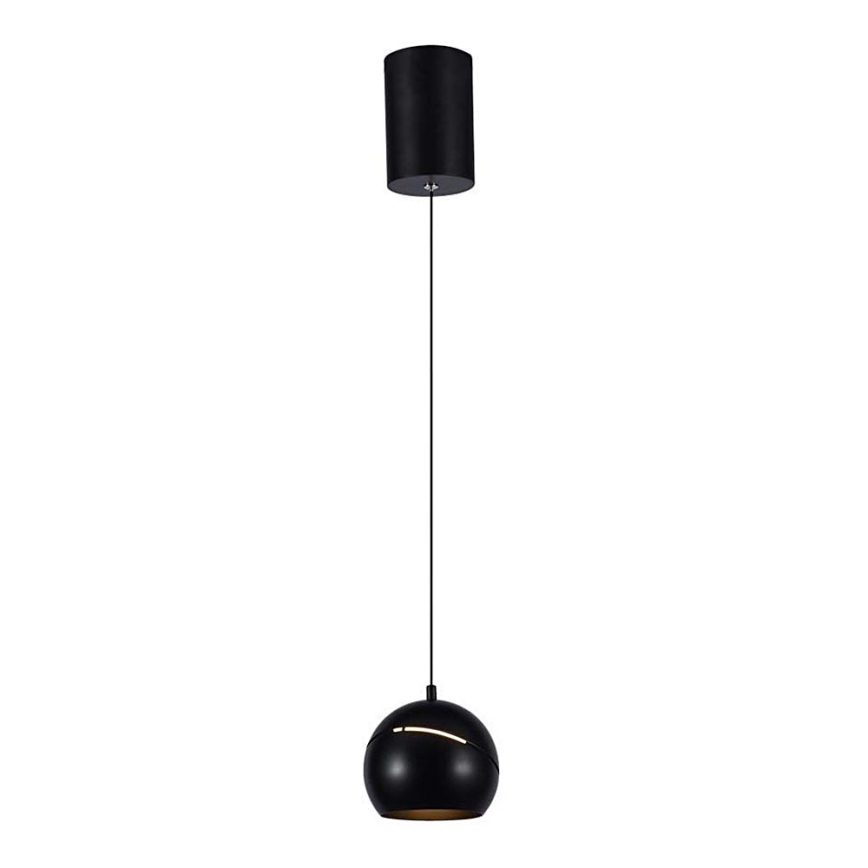 Светодиодная подвесная люстра LED/8,5W/230V 3000K черный