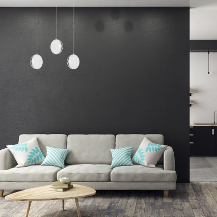 Светодиодная подвесная люстра LIRA 3xLED/27W/230V